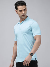 Park Avenue Polo Collar Pure Cotton T-shirt