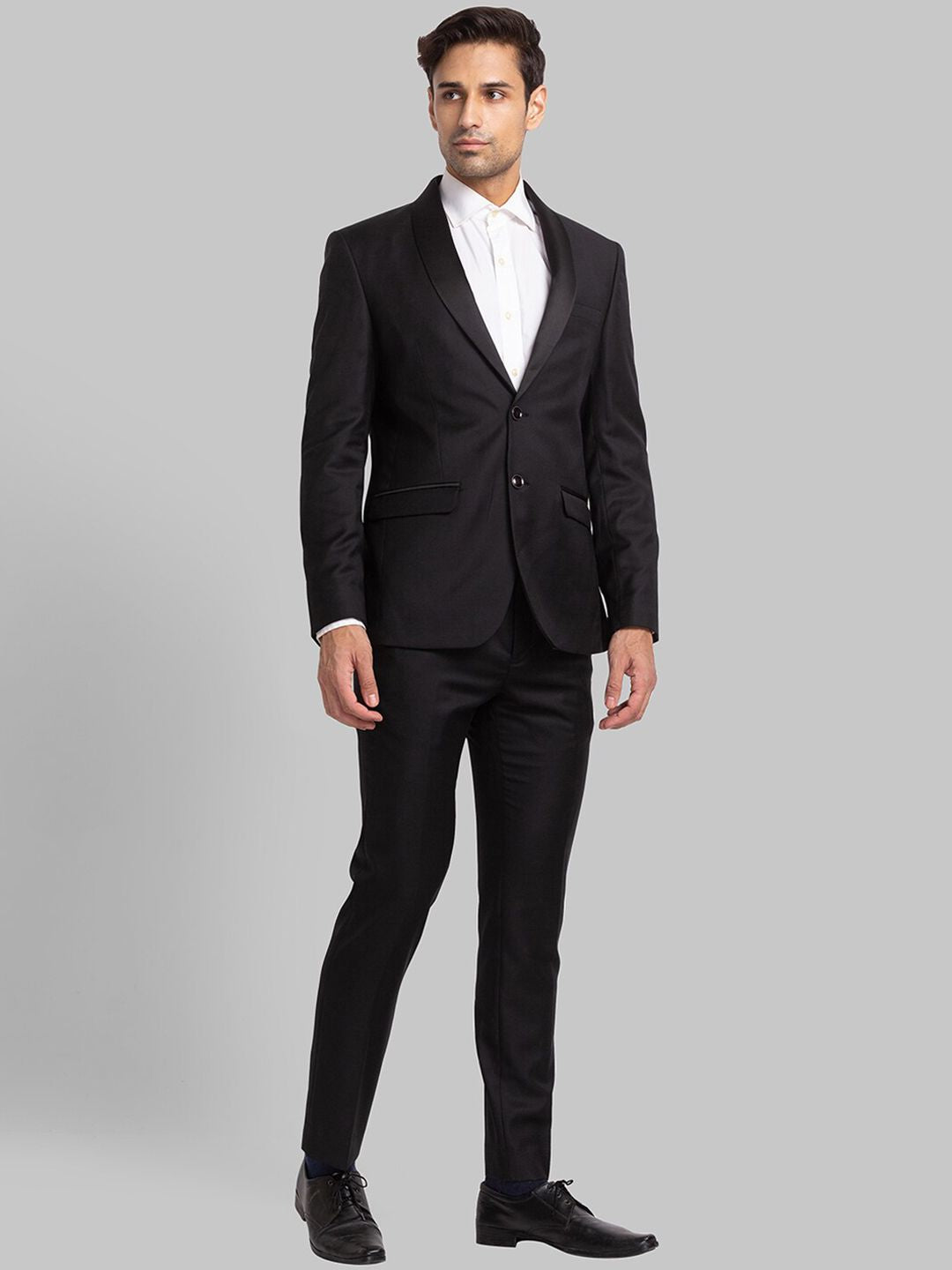 Park Avenue Men Single-Breasted Super Slim-Fit 2-Piece Formal Suit