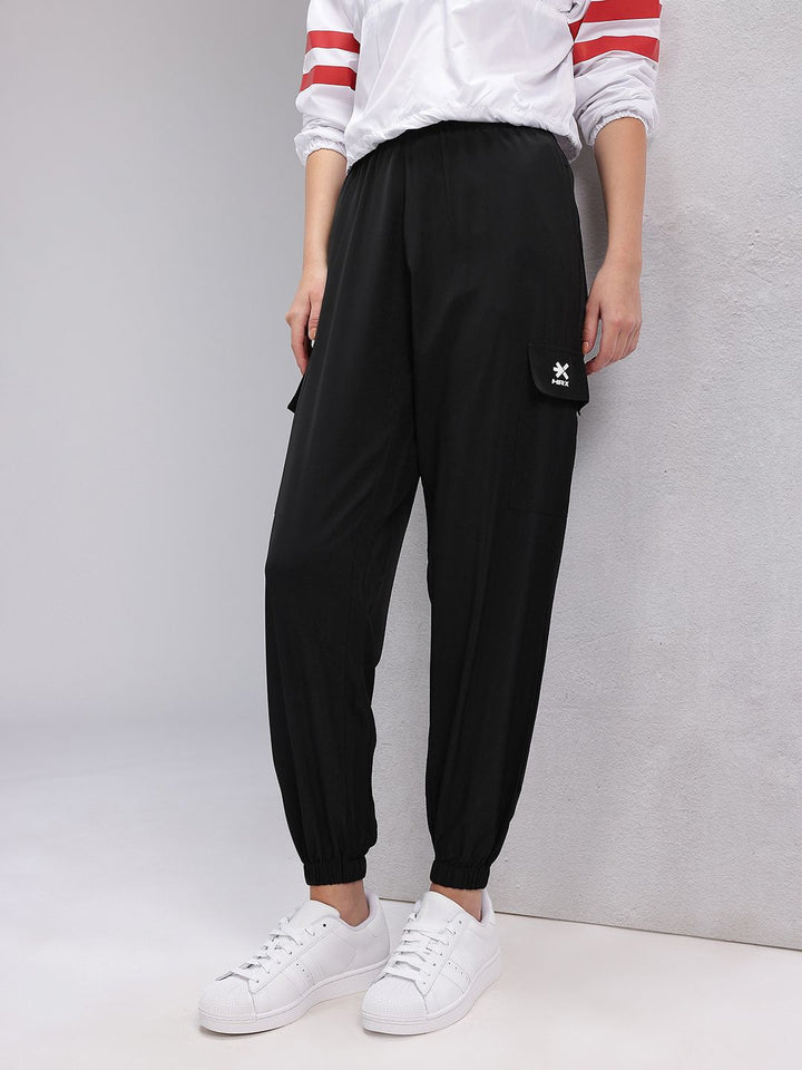 HRX by Hrithik Roshan Women Rapid-Dry Training Cargo Joggers