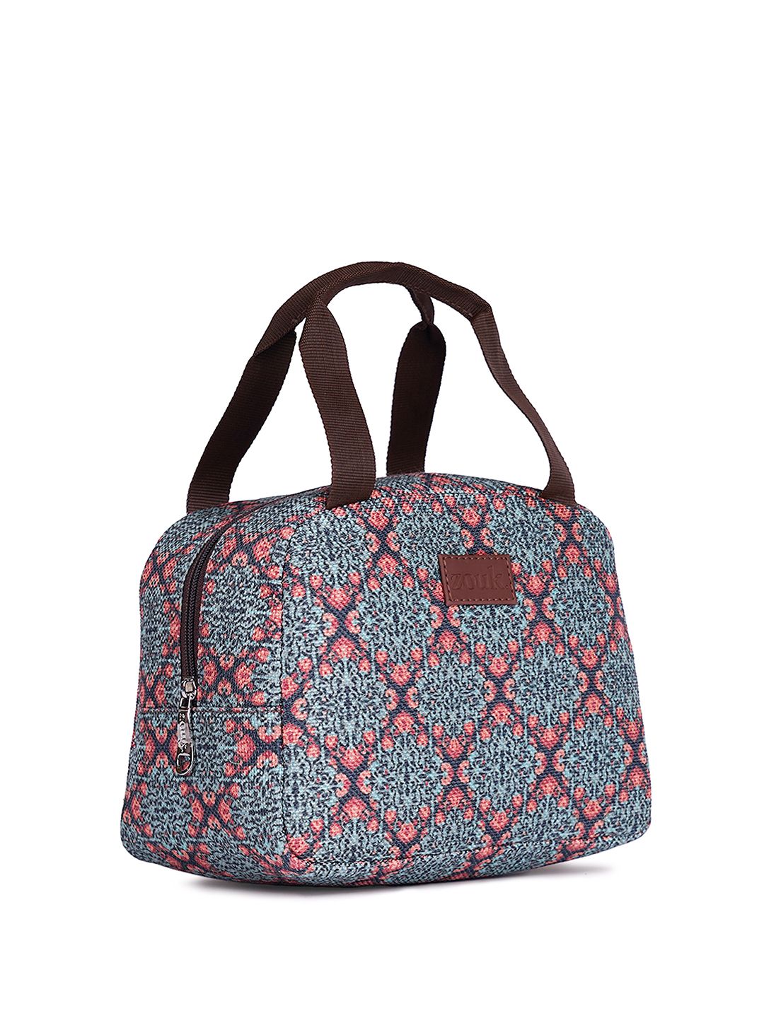 ZOUK Printed Insulated Lunch Bag