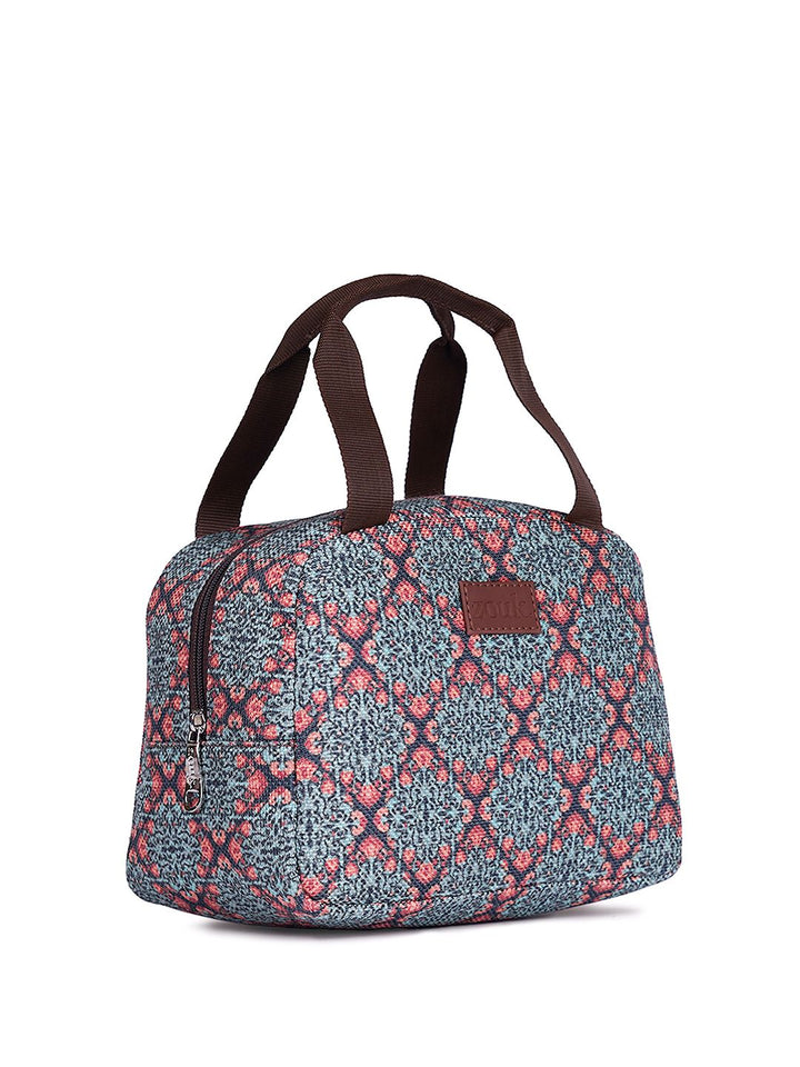 ZOUK Printed Insulated Lunch Bag