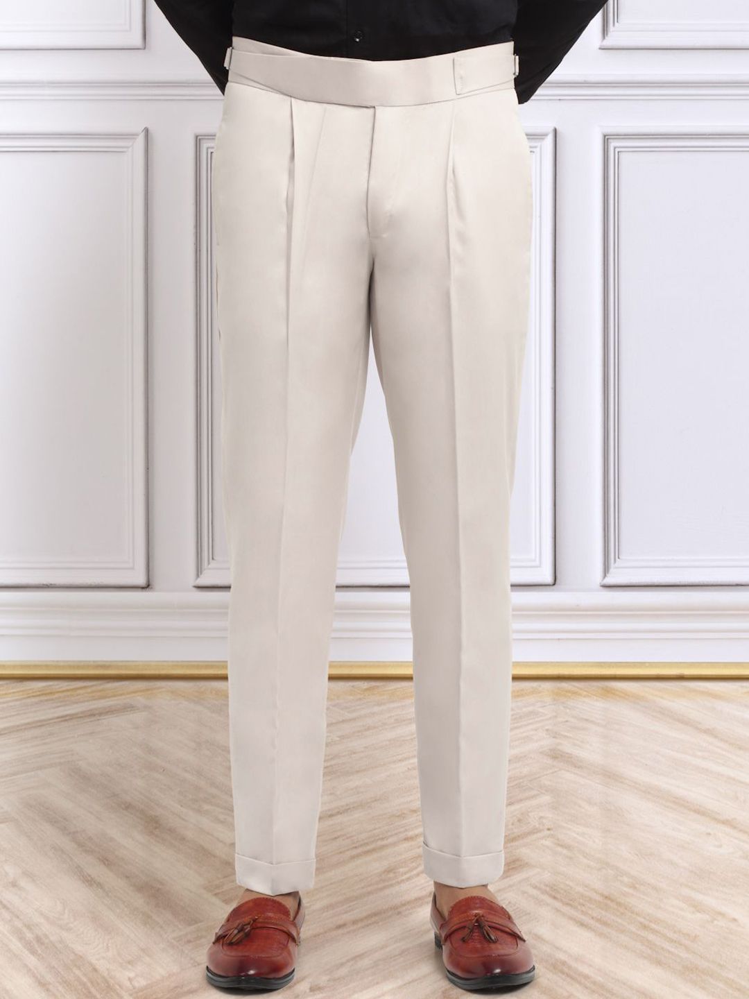 KLOTTHE Men Italian Gurkha Pants