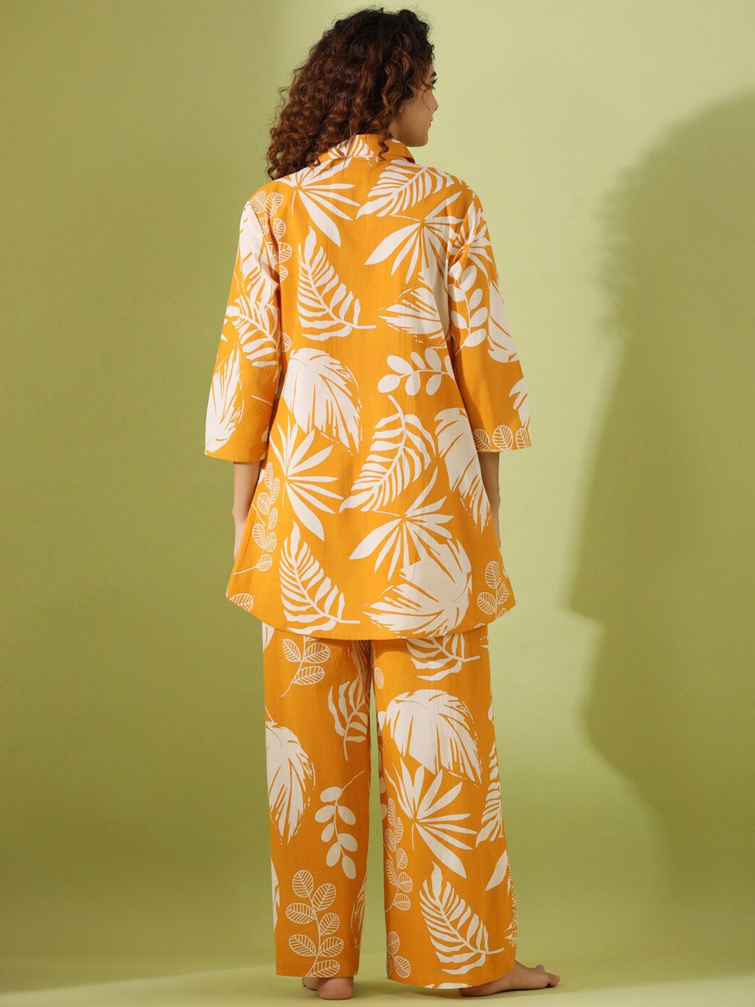 SANSKRUTIHOMES Tropical Printed Pure Cotton Night suit