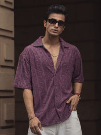 Powerlook India Slim Spread Collar Checked Oversized Casual Shirt