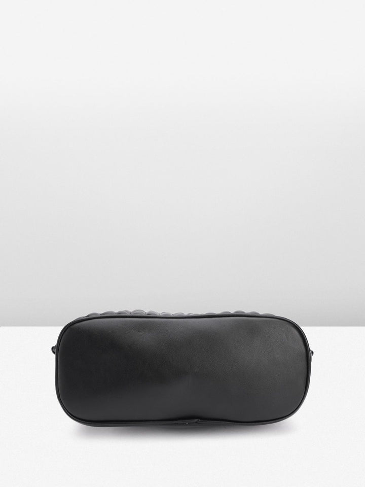 DressBerry Structured Quilted Shoulder Bag