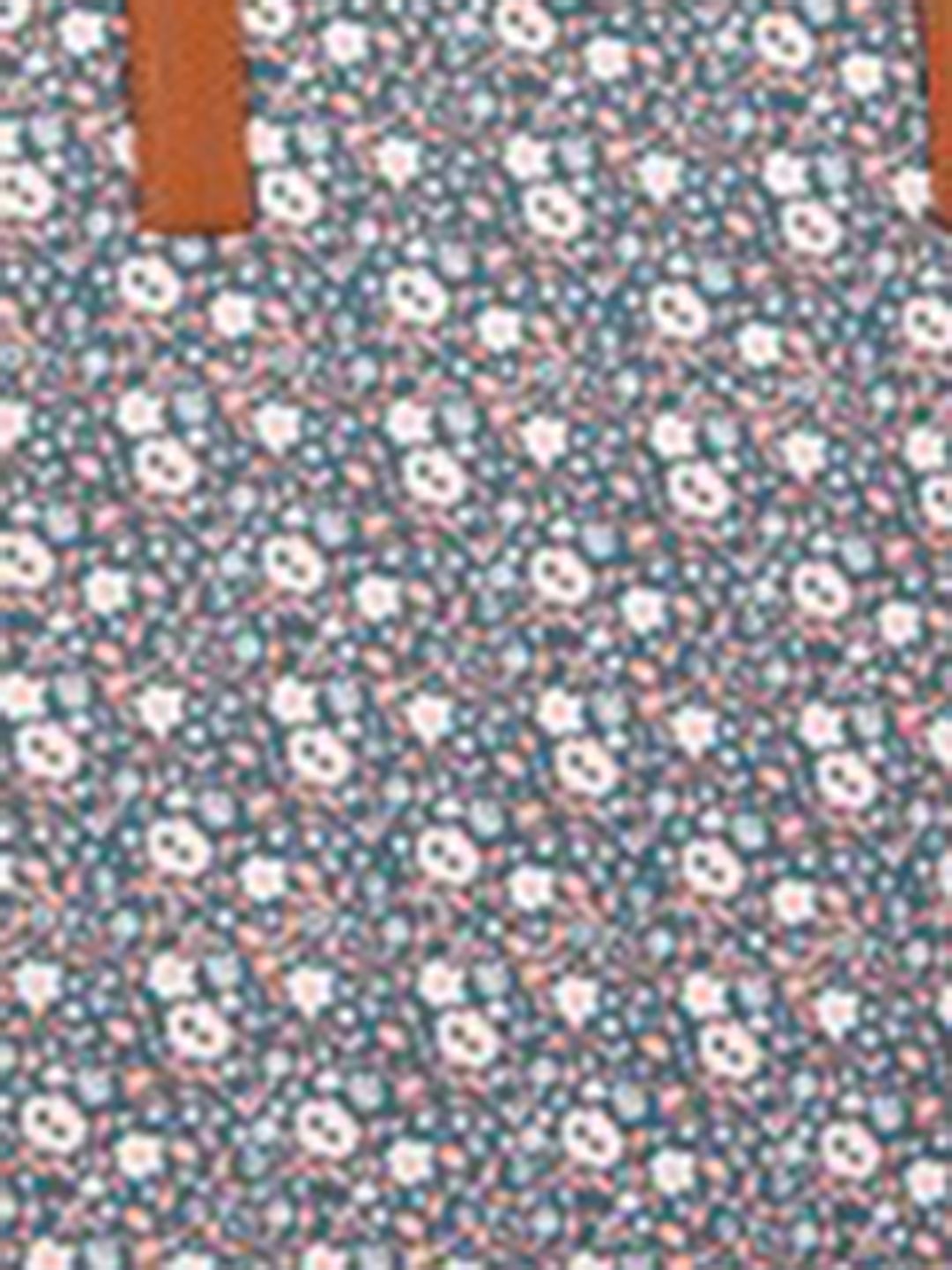 TEAL BY CHUMBAK Floral Printed Tote Bag