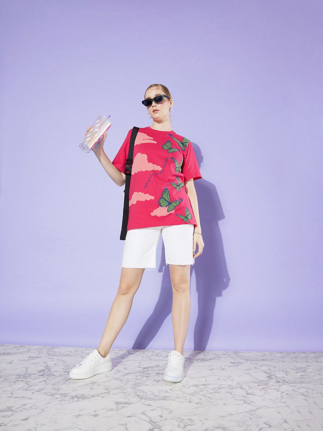 DILLINGER Women Graphic Printed Regular Fit T-shirt