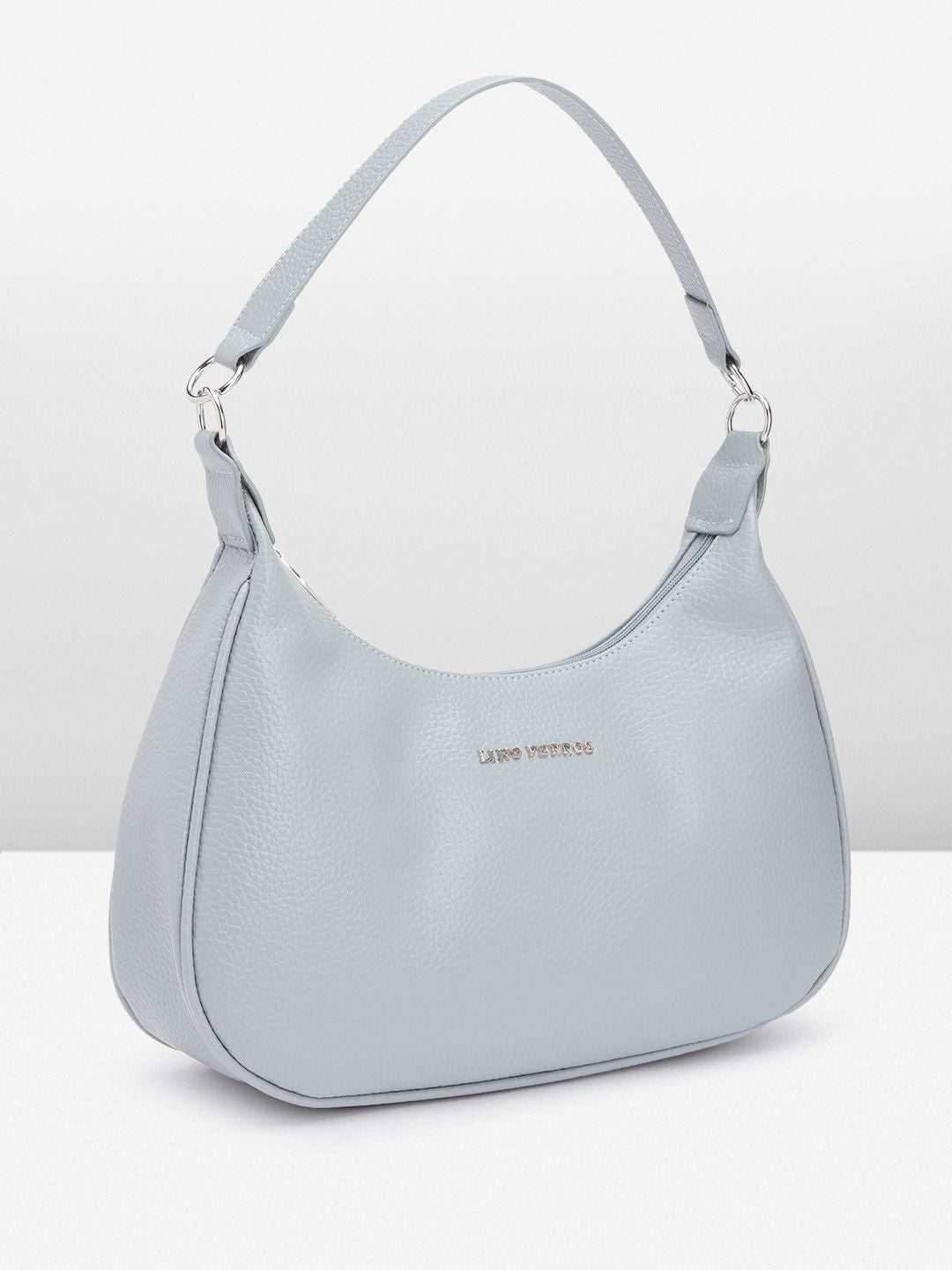 Lino Perros Textured Structured Baguette Bag