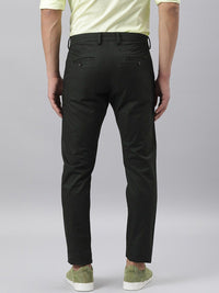RARE RABBIT Men Mazzio Mid Rise Slim Fit Trouser