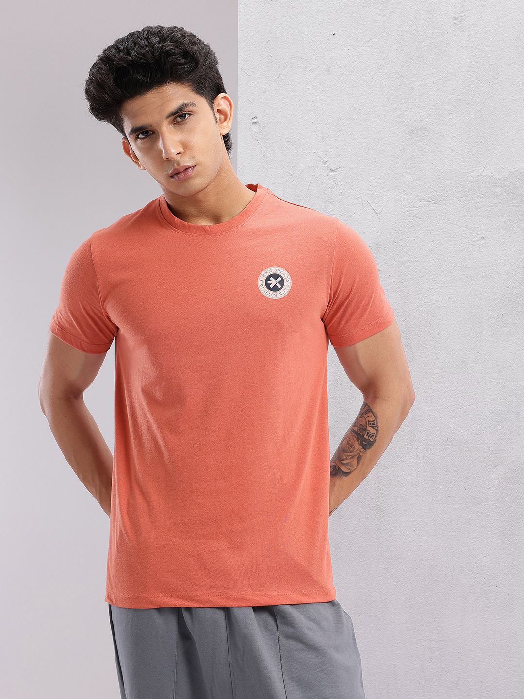 HRX by Hrithik Roshan Lifestyle Printed T-shirt