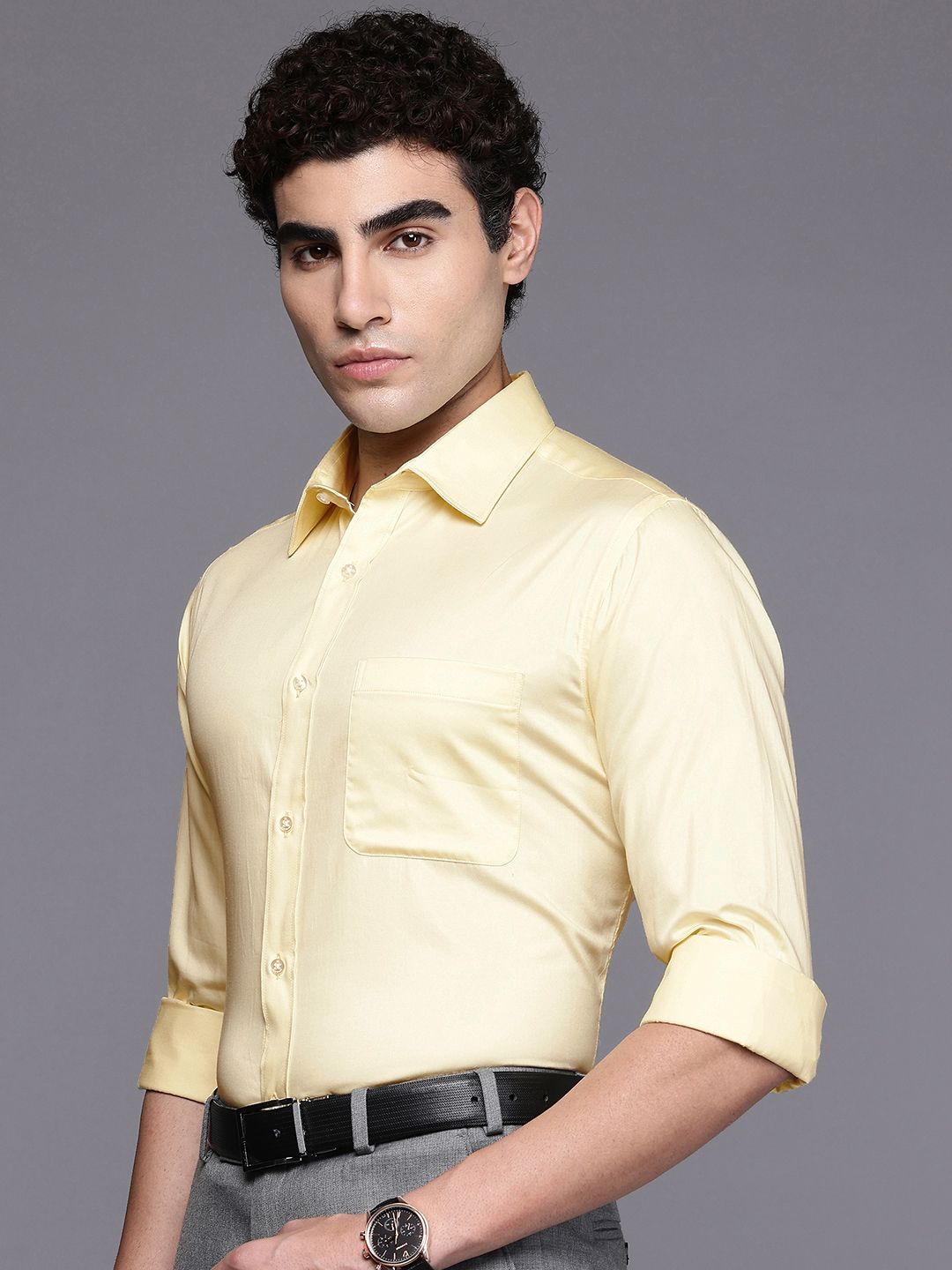 Raymond Pure Cotton Slim Fit Formal Shirt