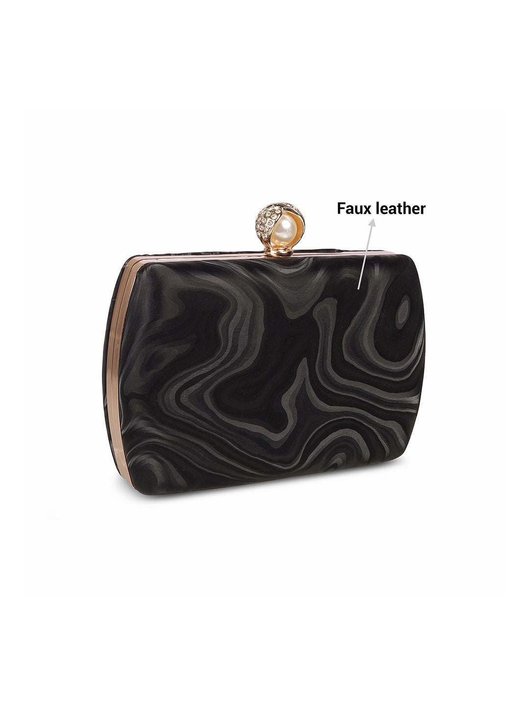 Mochi Printed Box Clutch