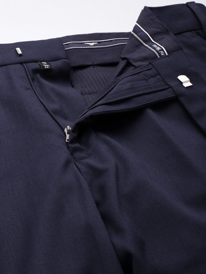 Park Avenue Solid Super Slim Fit 2 Piece Formal Suit