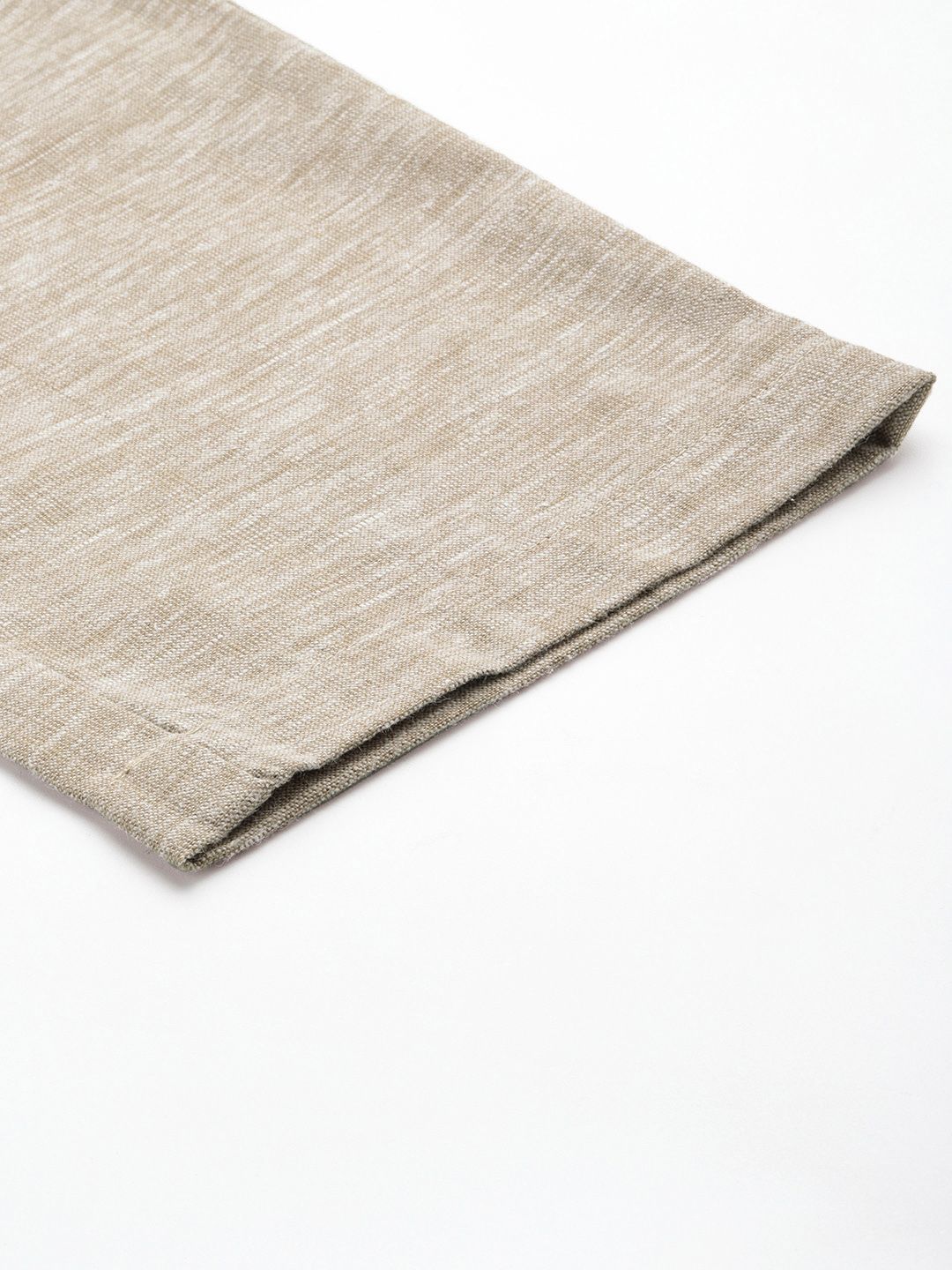The Indian Garage Co Men Textured Slim Fit Trousers