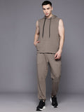 HRX by Hrithik Roshan Hooded Sleeveless Training Tracksuits
