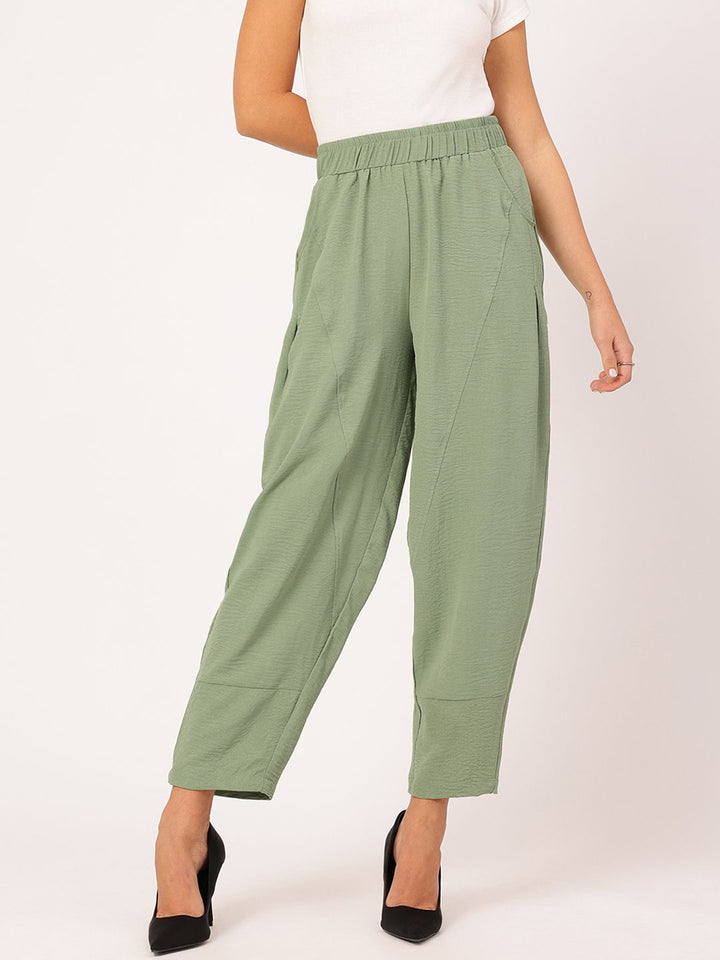 DressBerry Women Sleek & Snug Casual Trousers
