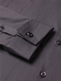 Hancock Modern Chest Pocket Slim Fit French Cuff Opaque Cotton Formal Shirt