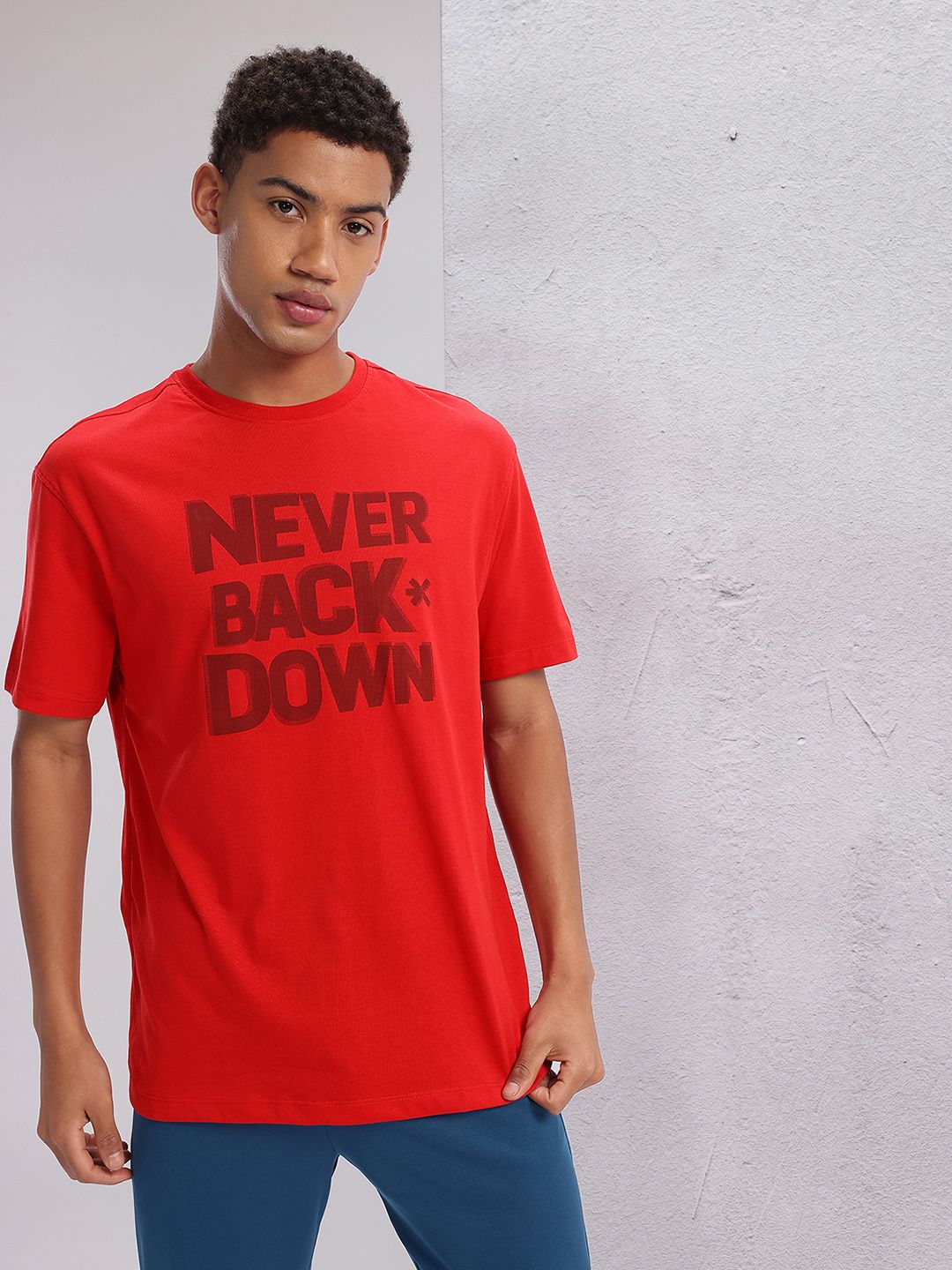 HRX by Hrithik Roshan Printed Training T-shirt