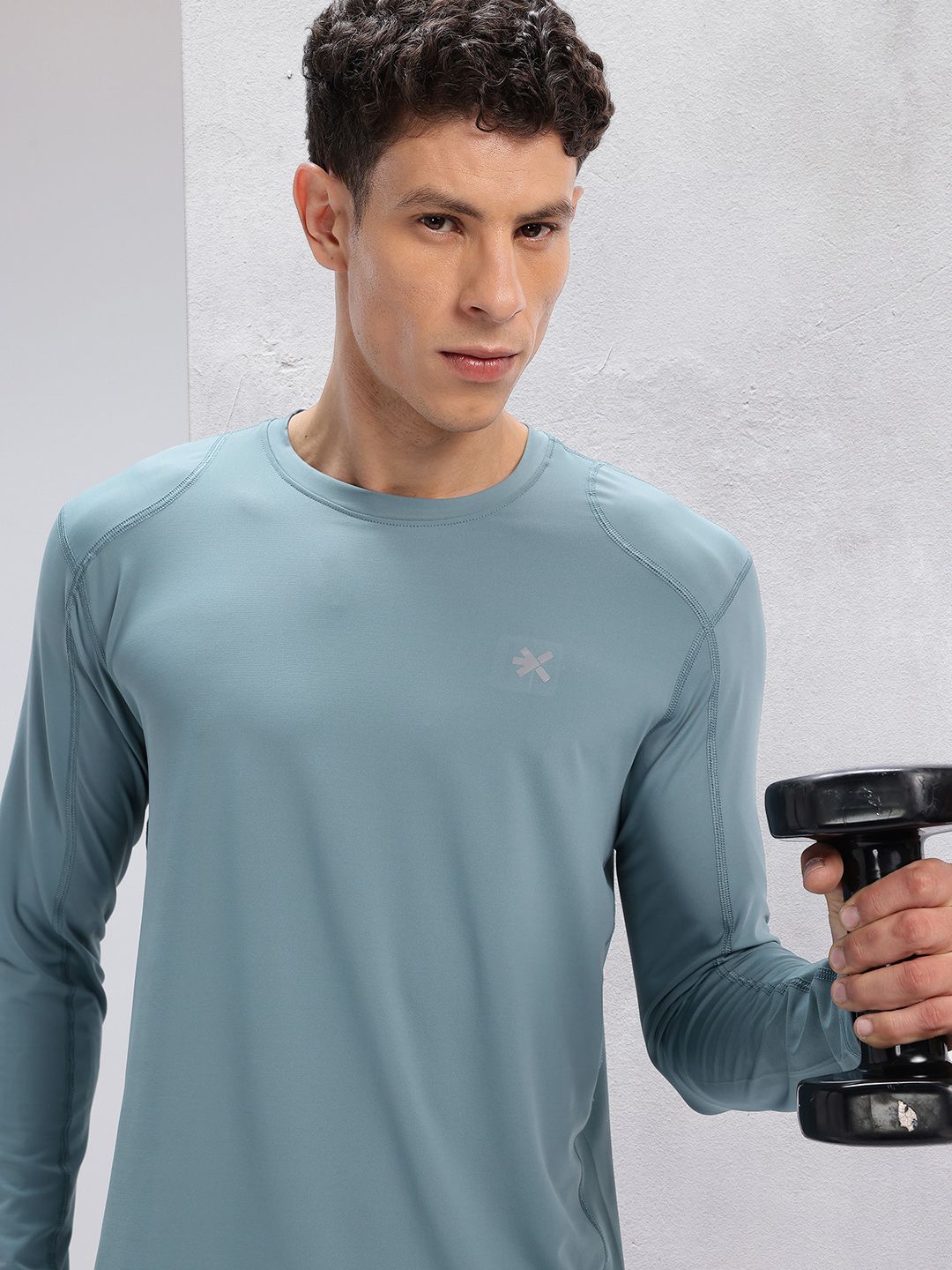 HRX by Hrithik Roshan Men Panelled Training T-shirt