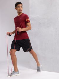 HRX by Hrithik Roshan Placement Print Training T-shirt