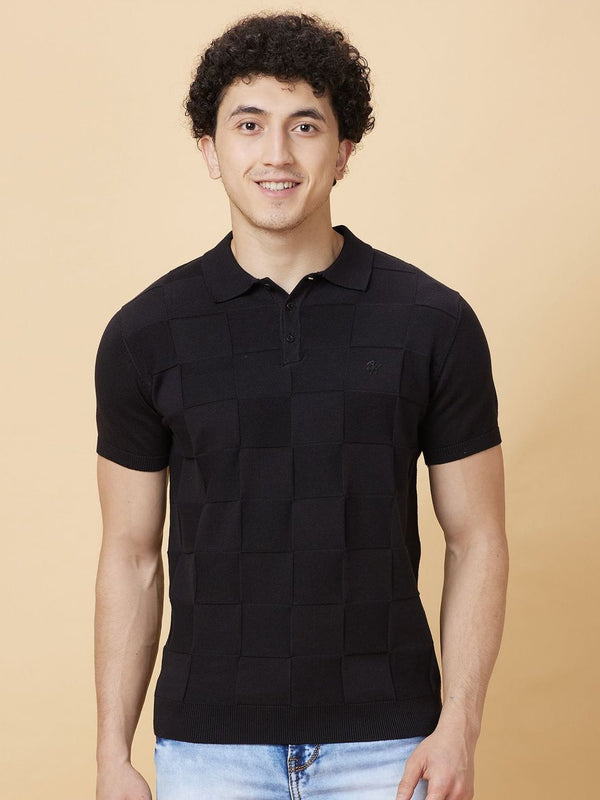 Menjadi T-Shirt Poket Polo Lelaki Manusia
