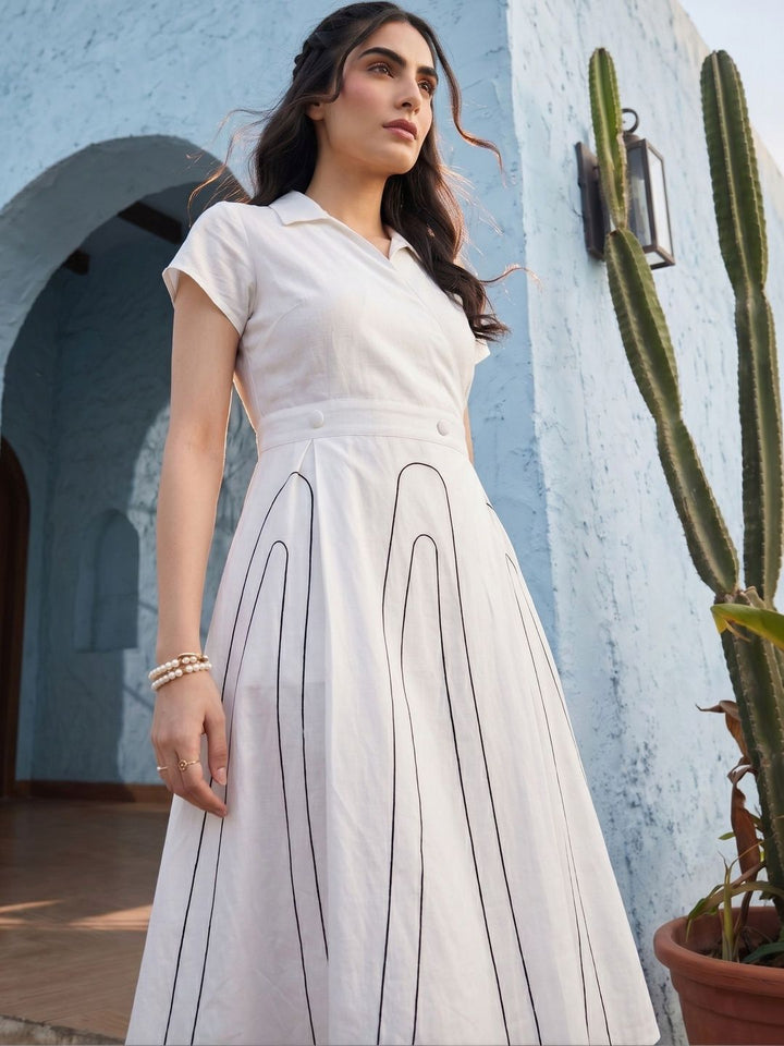 Mamicha Fit & Flare Dress