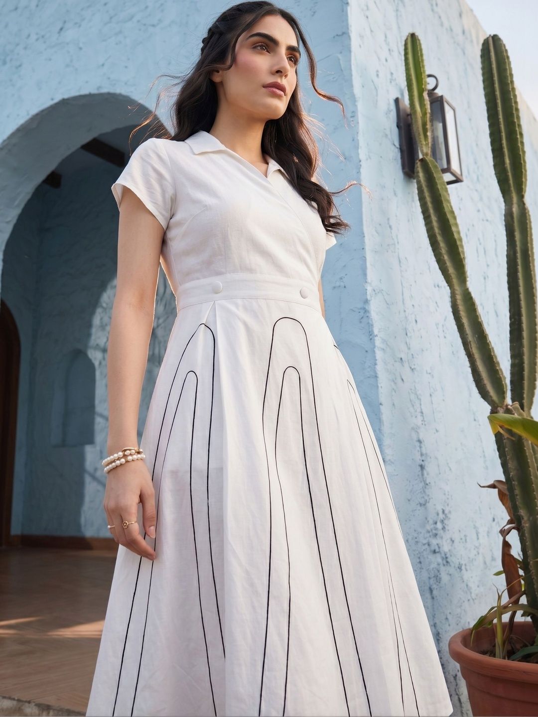 Mamicha Fit & Flare Dress