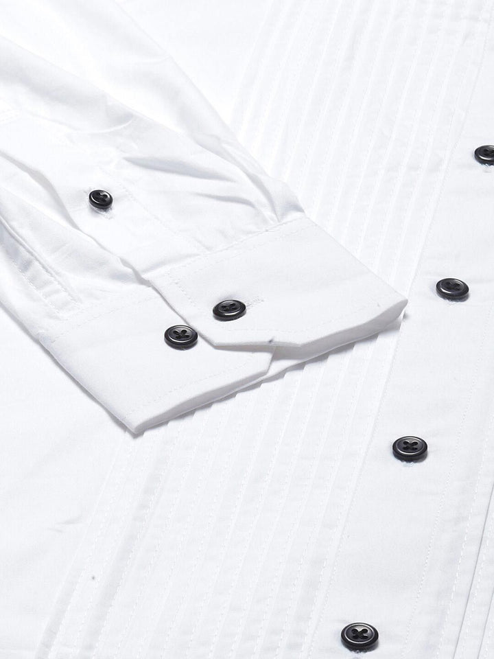 Hancock Spread Collar Comfort Pure Cotton Tuxedo Party Shirt