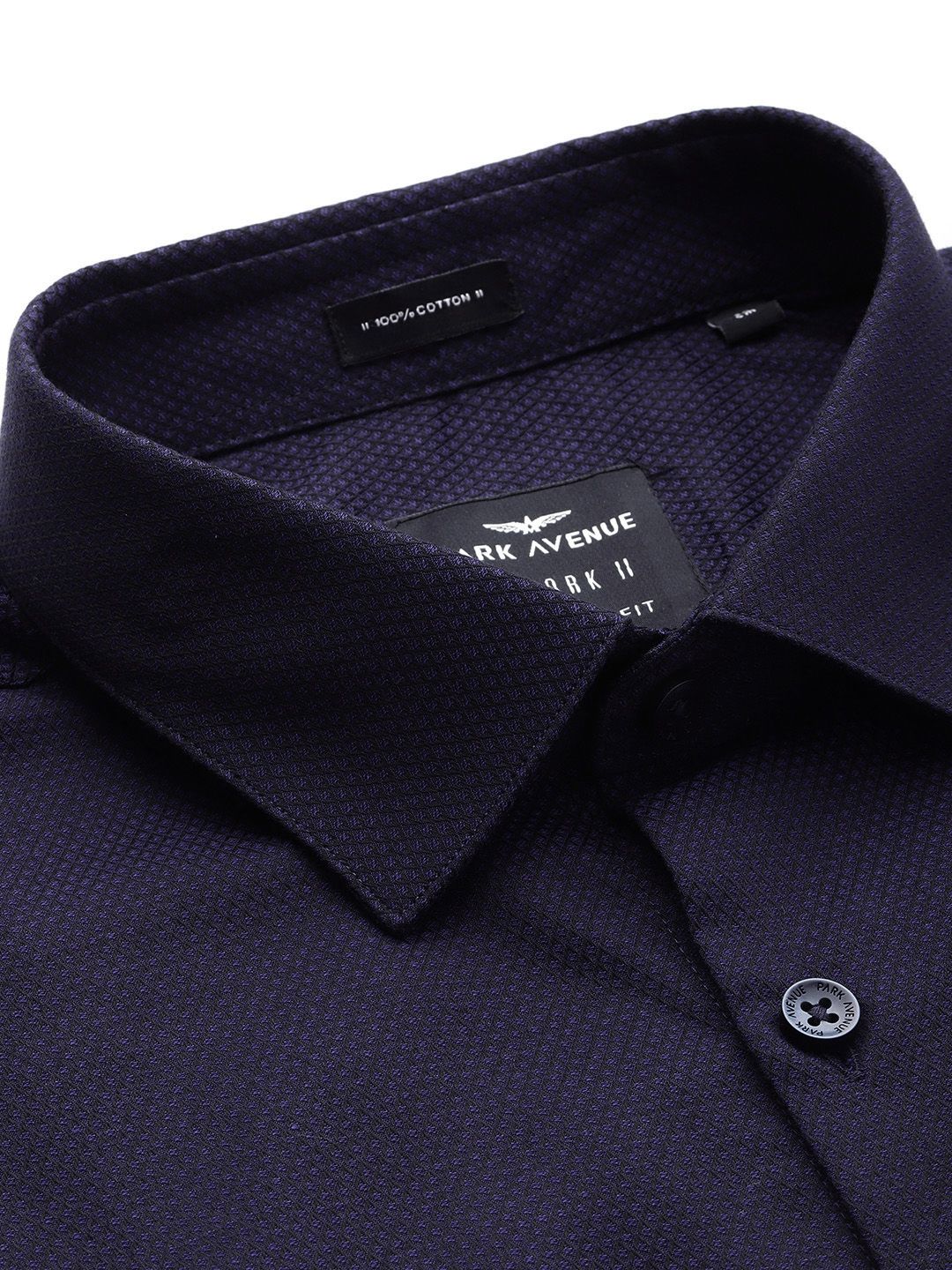 Park Avenue Textured Pure Cotton Formal Shirt