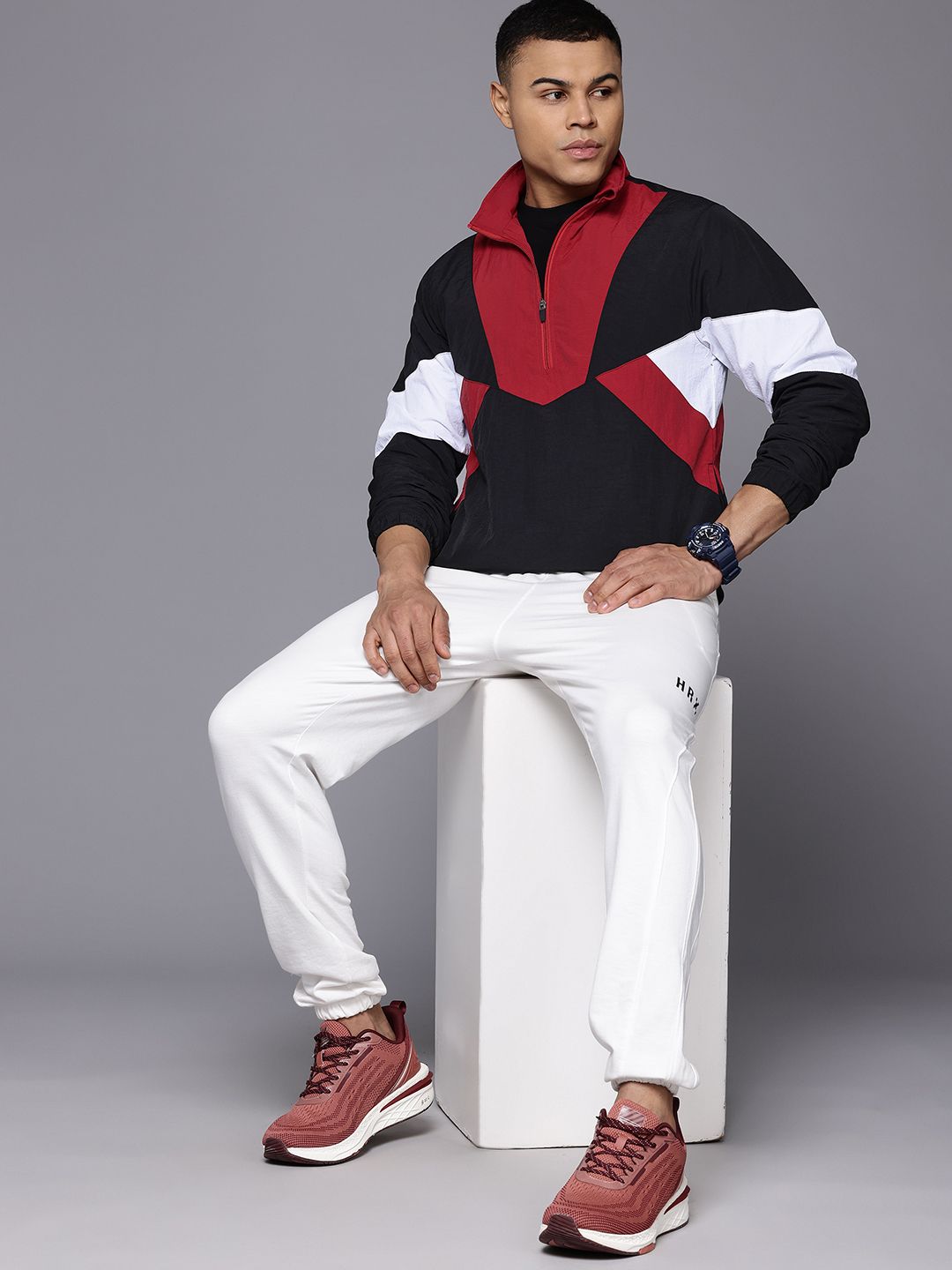 HRX by Hrithik Roshan Men Colourblocked Lifestyle Jacket