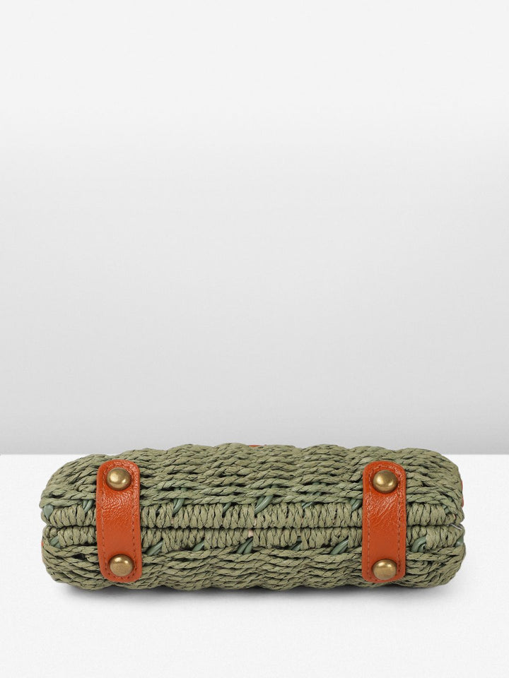 DressBerry Self Design Structured Sling Bag