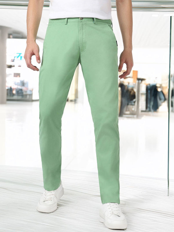 Urbano Fashion Men Slim Fit Easy Wash Cotton Chinos