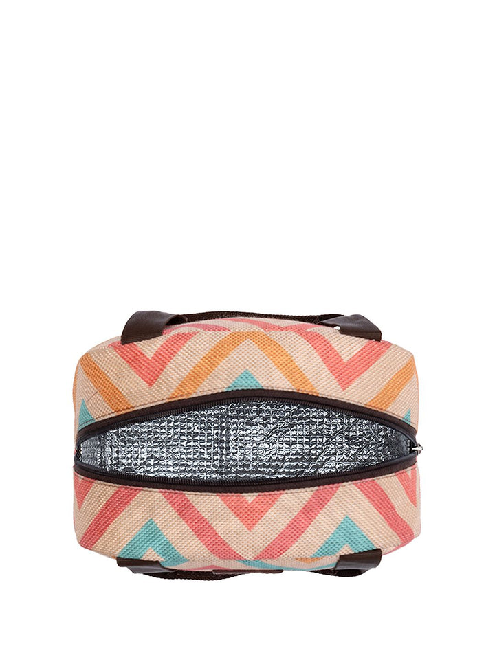 ZOUK Women Printed Insulated Lunch Bag