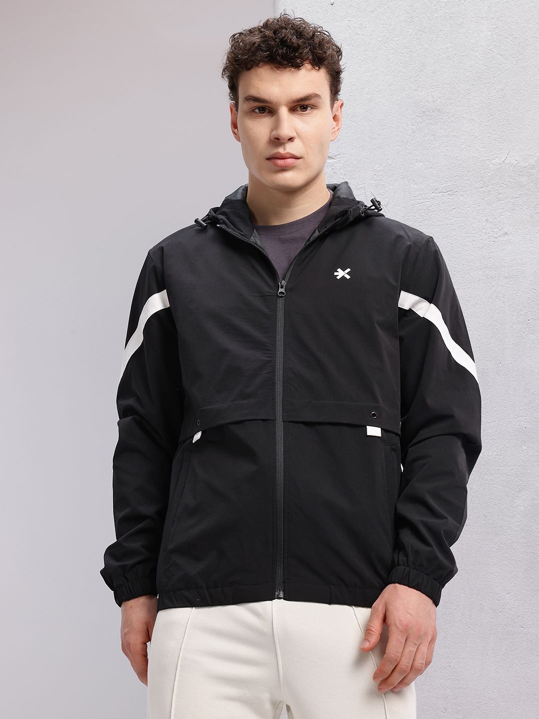 HRX by Hrithik Roshan Rapid-Dry Hooded Lifestyle Sporty Jacket