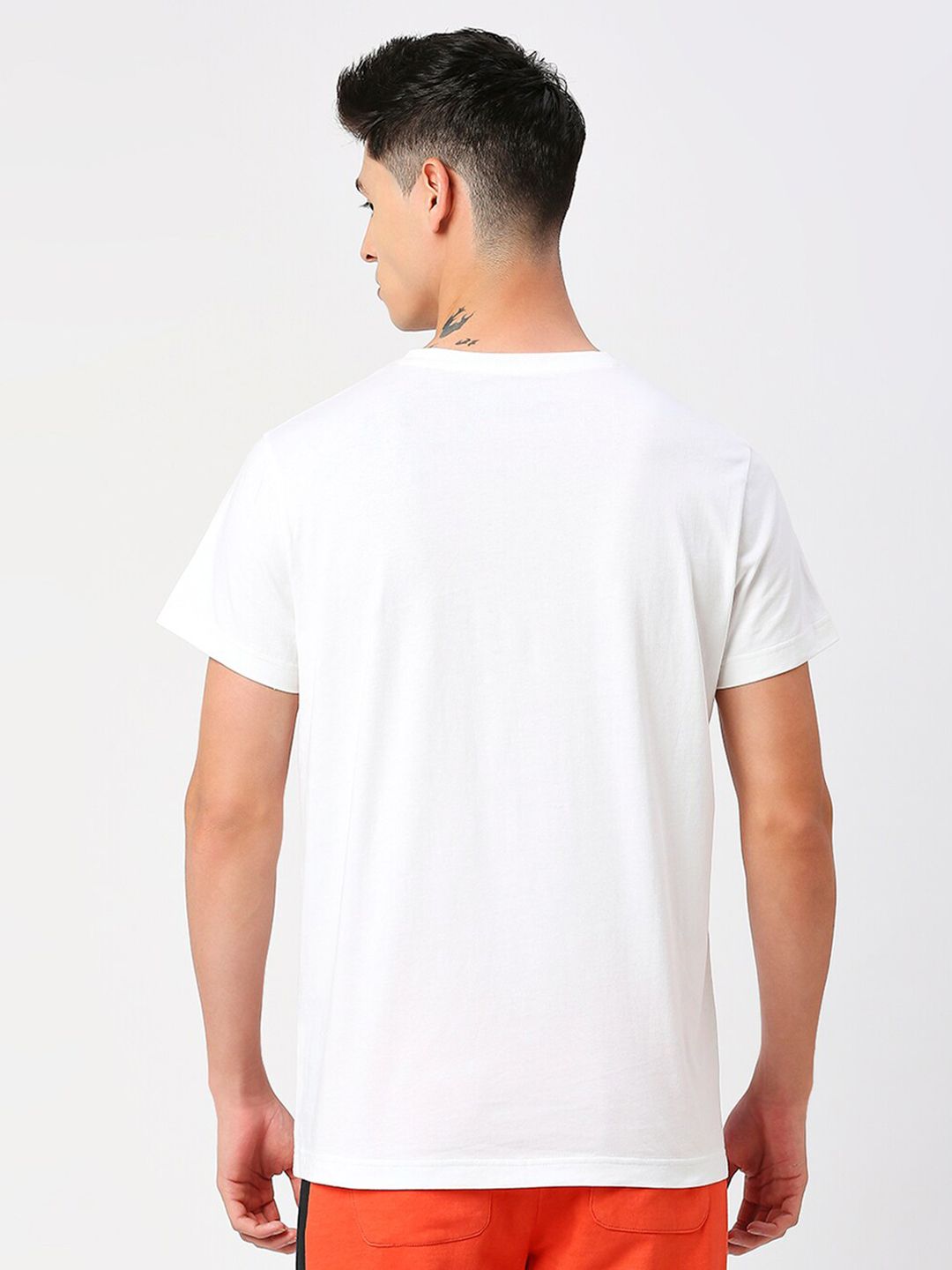 Being Human Typography Printed Round Neck Short Sleeves T-shirt