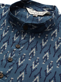 SOJANYA PLUS Geometric Printed Cotton Kurta
