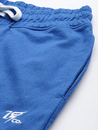 The Indian Garage Co Men Blue Solid Joggers
