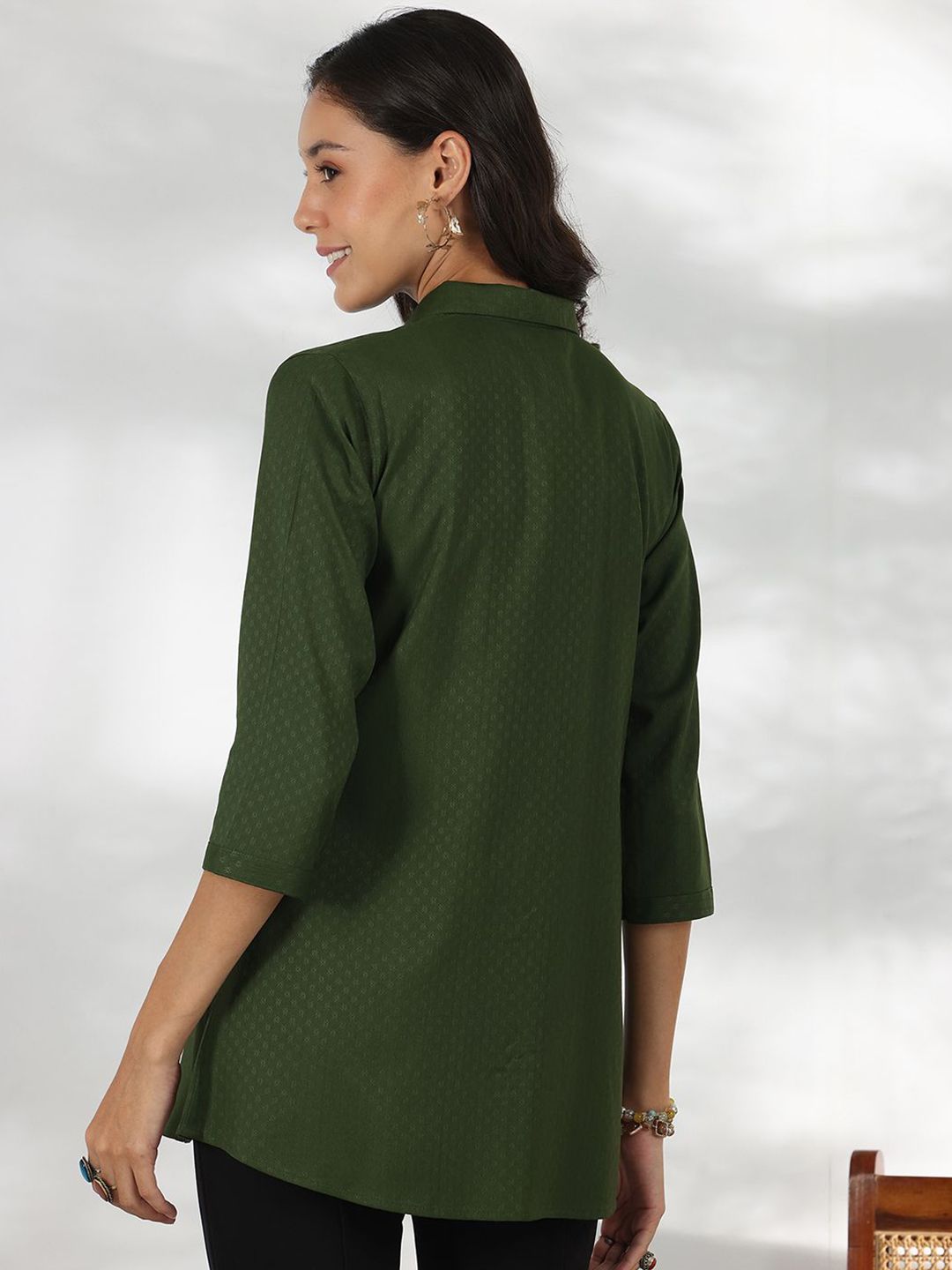 Libas Shirt Collar Front OpenTunic
