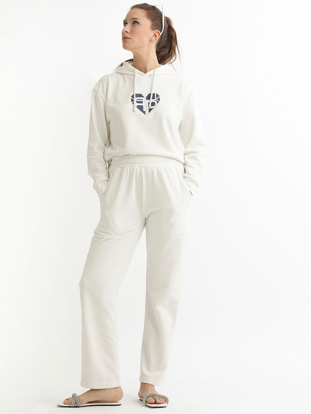 RAREISM Women Mid Rise Parallel Trousers