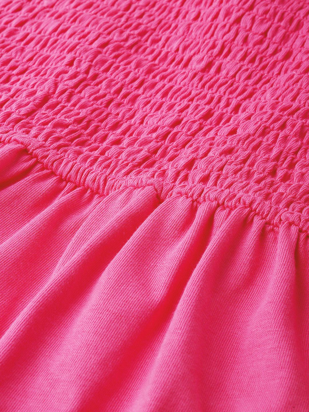 DressBerry Girly Glamorama Smocked A-Line Dress