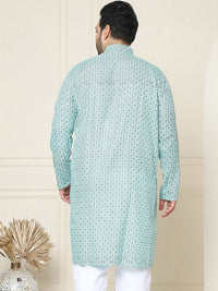 SOJANYA PLUS Motif Etnik Bercetak Kurta