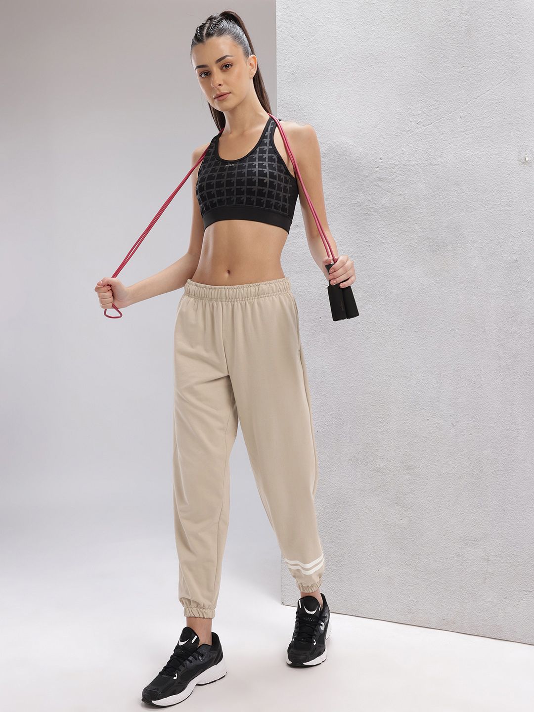 HRX by Hrithik Roshan Women Training Joggers with Reflective Elements