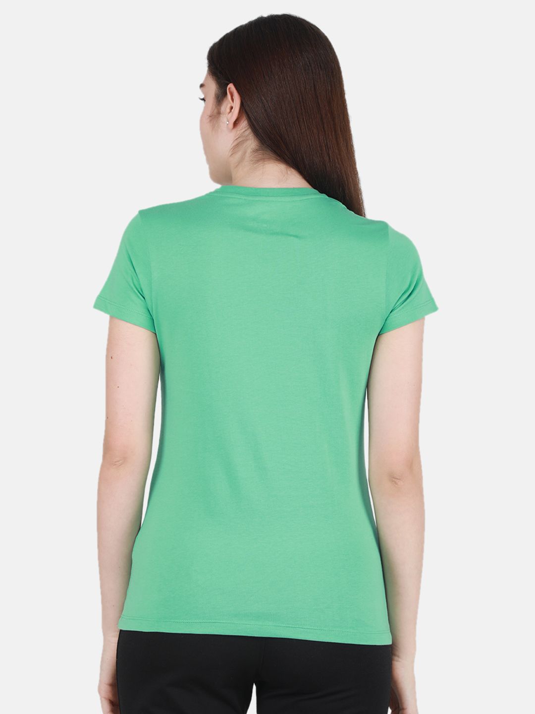 Monte Carlo Women Pack of 2 Cotton Round Neck Tops