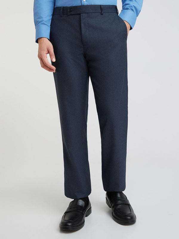 Park Avenue Men Self-Design Formal Trousers