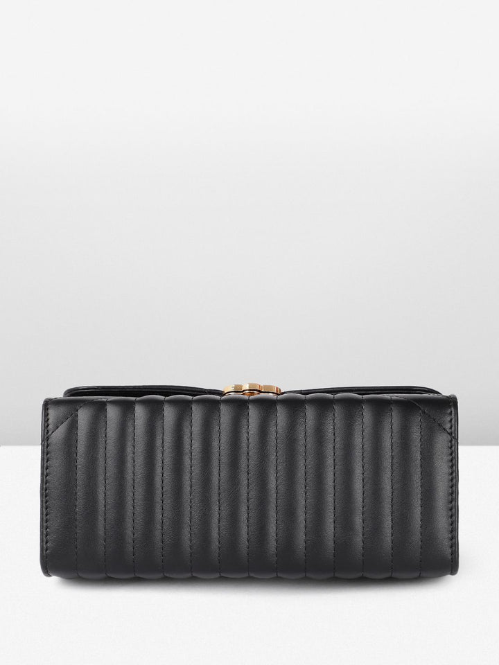 DressBerry Quilted Structured Shoulder Bag