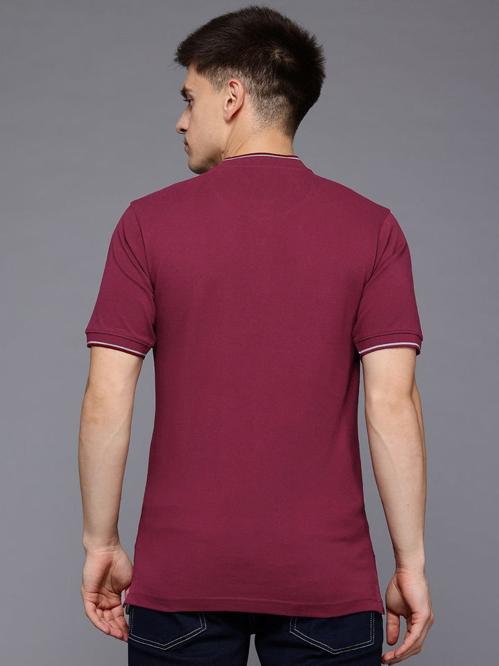 Raymond Henley Neck Pure Cotton Modern Fit T-shirt