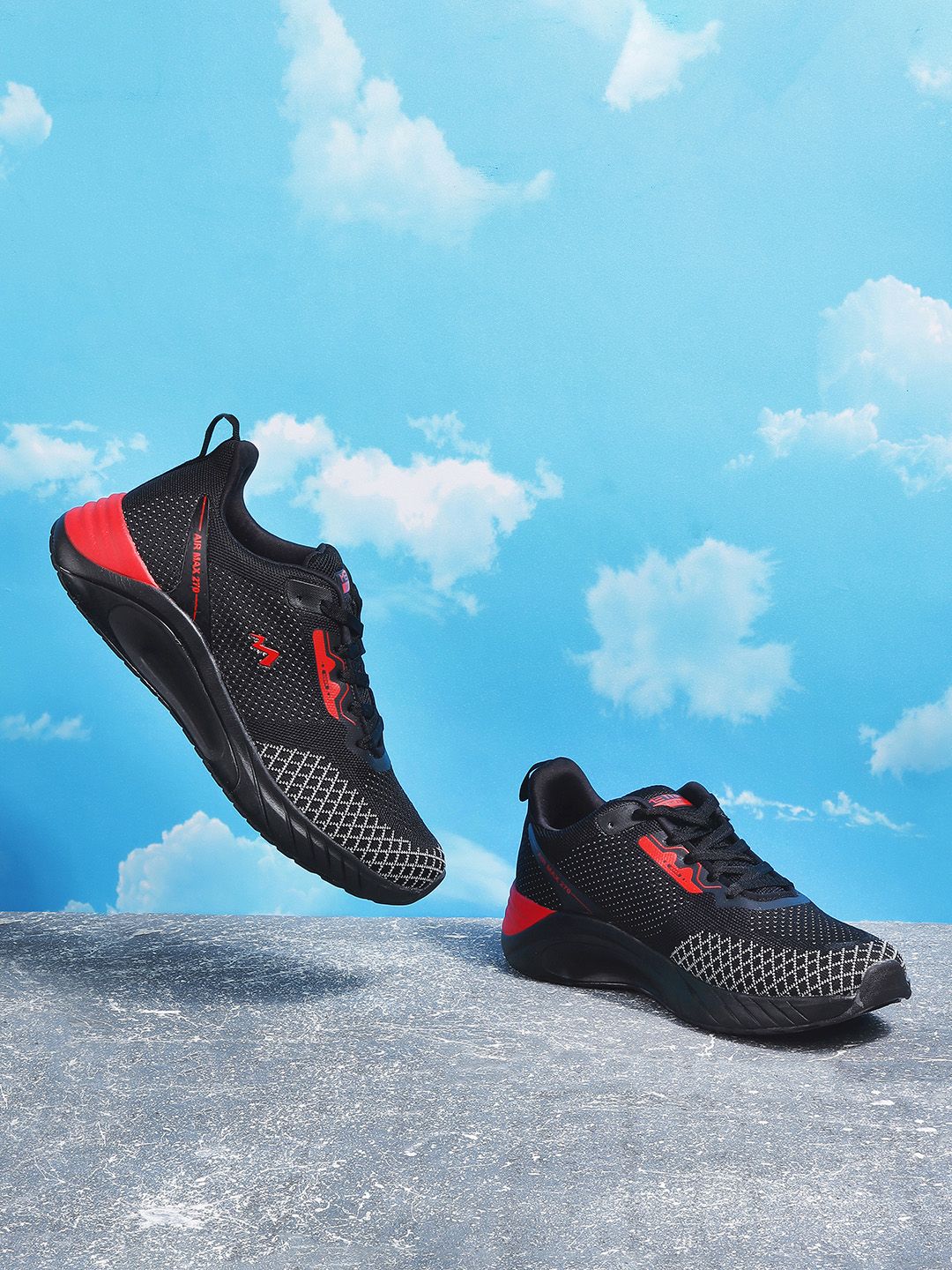 Metro Men Textile Walking Shoes