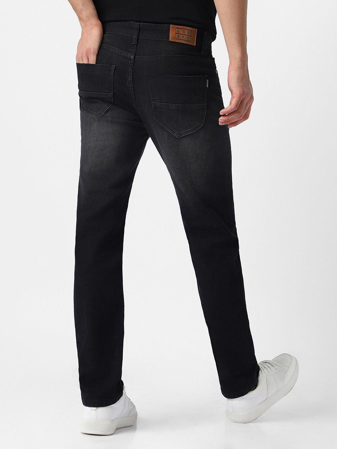 Urbano Fashion Men Regular Fit Washed Stretchable Jeans