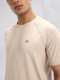 HRX by Hrithik Roshan Mesh Panel Back Rapid-Dry Training T-shirt