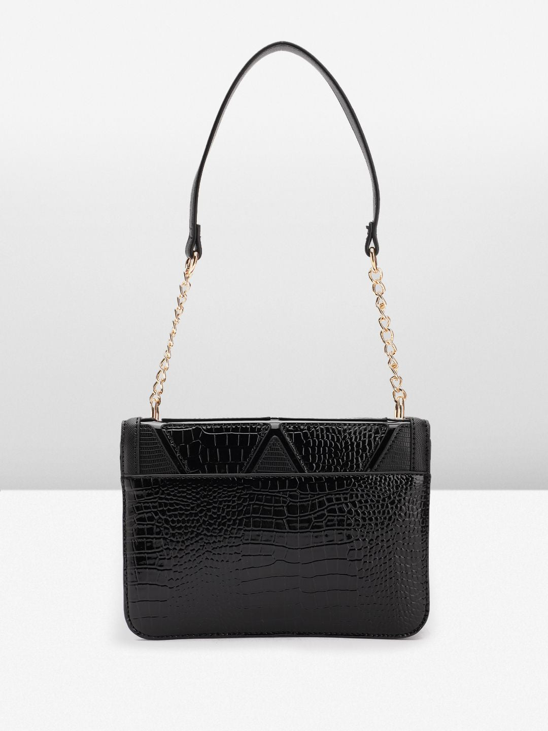 Lino Perros Textured Structured Shoulder Bag